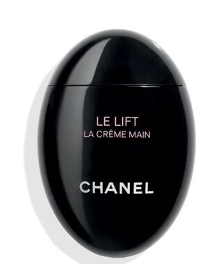 CHANEL Le Lift La Crème Main Hand Cream - Black with Pink & White Accents